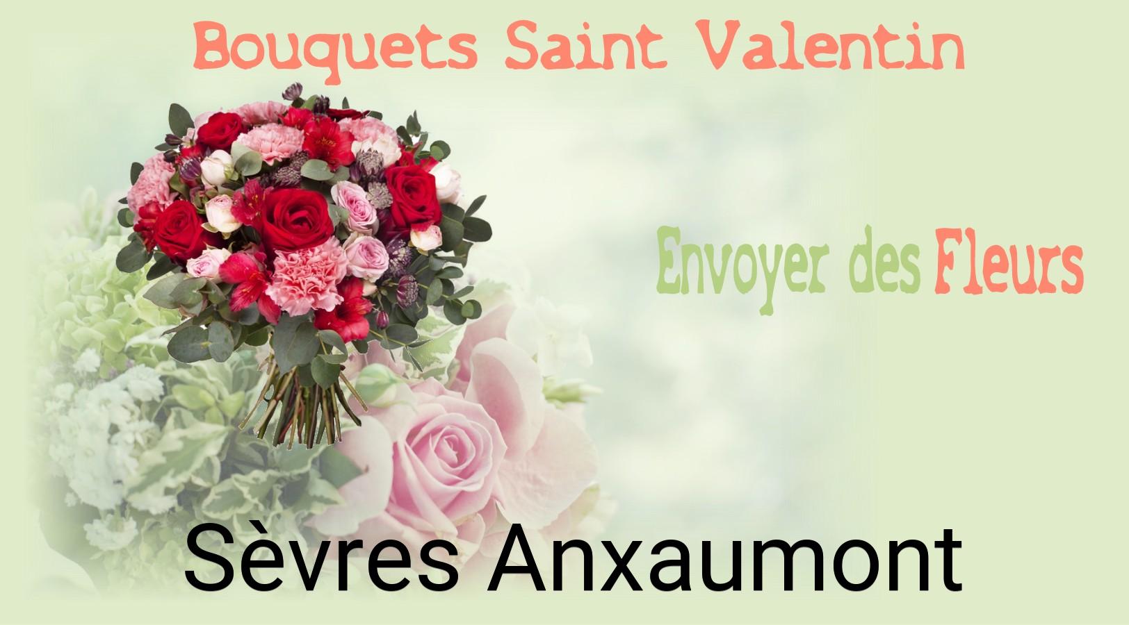 Roses de Saint-Valentin livrées à Sèvres-Anxaumont